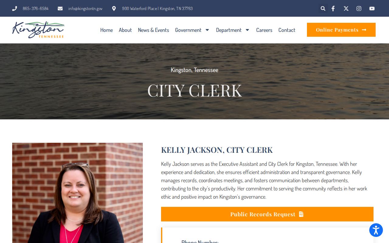 Kingston arrest report public records request source