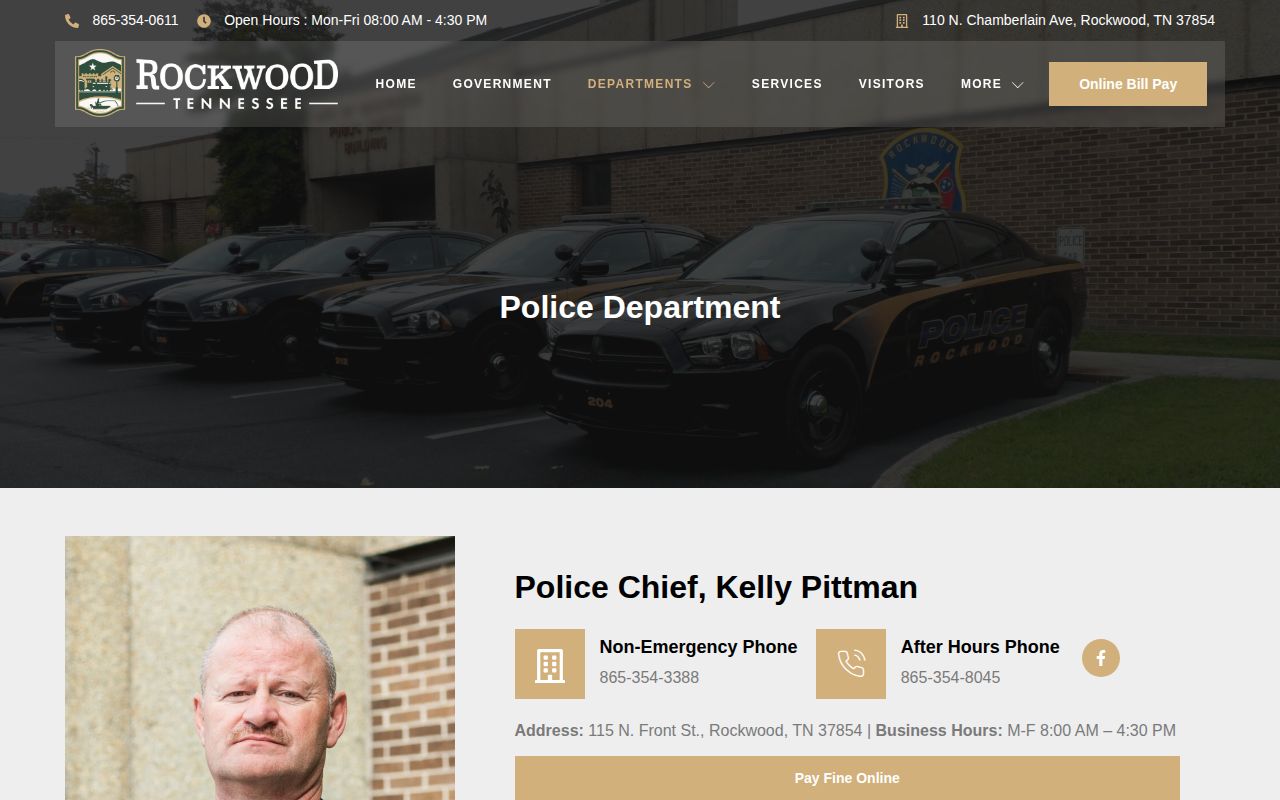 Rockwood recent arrests police records source